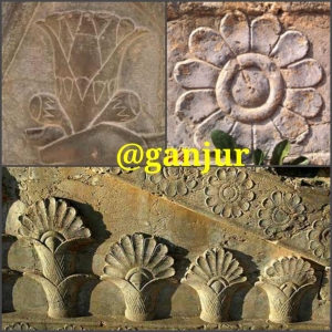 نقش گل نیلوفر در ایران باستان